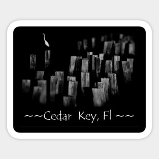 Cedar Key, Florida Sticker